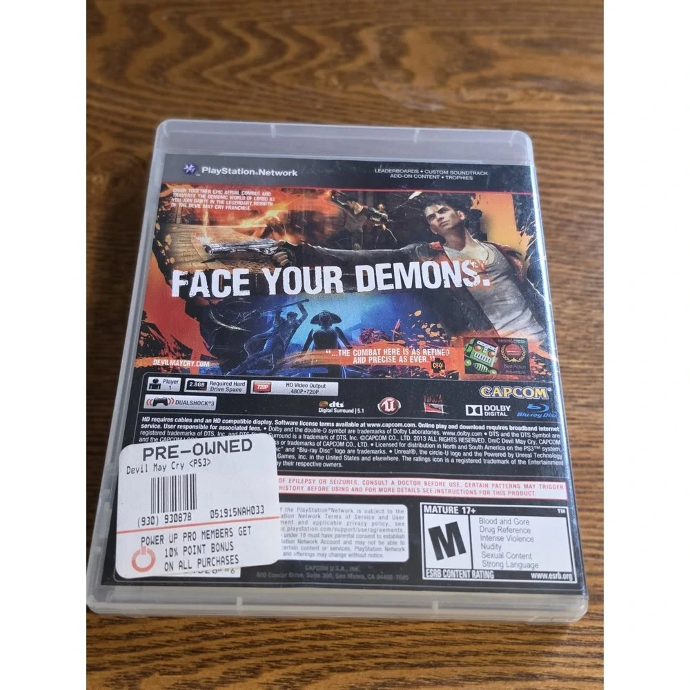 DMC - Devil May Cry (Sony PlayStation 3,‎ 2013)